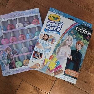 Disney Frozen Nail Polish And Art Set